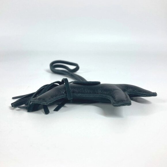 HERMES Horse Rodeo PM TRAP Bag Accessories All Black So Black Bag Charm - Picture 4 of 8